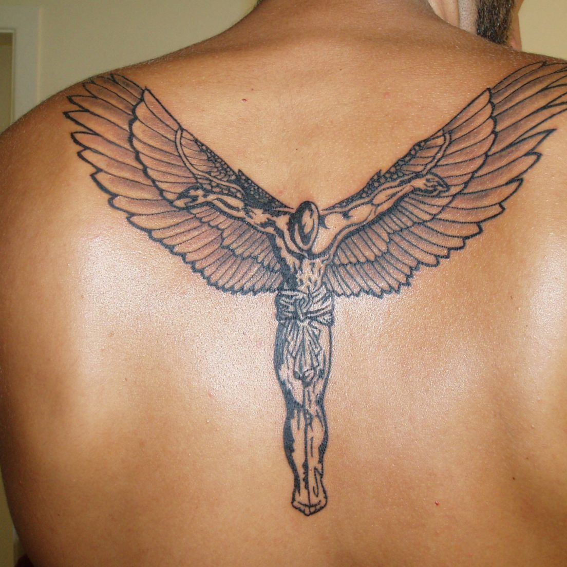 angel back tattoos for men 0079