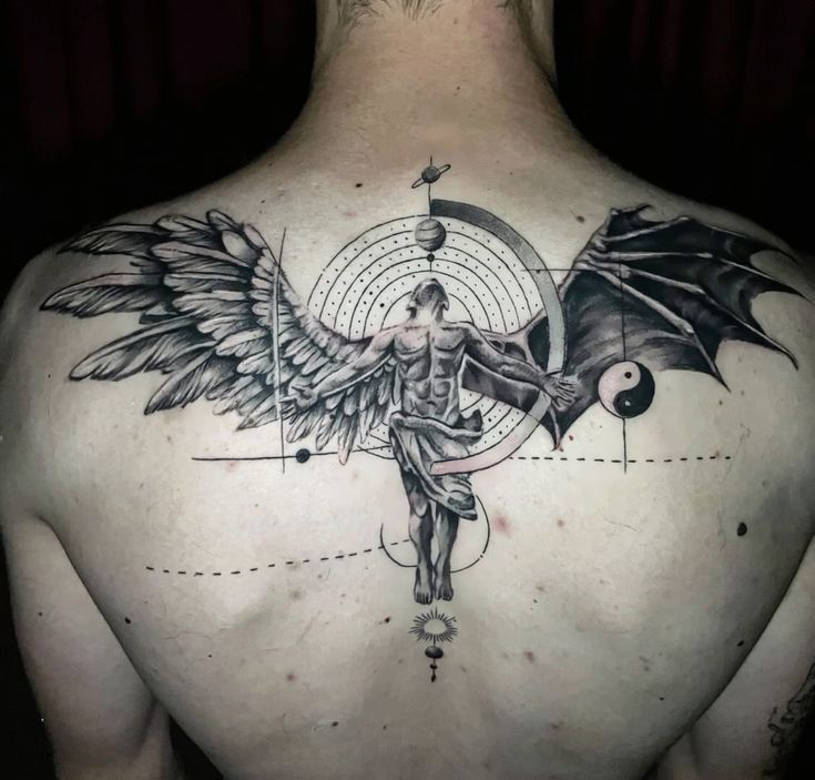 angel back tattoos for men 0097