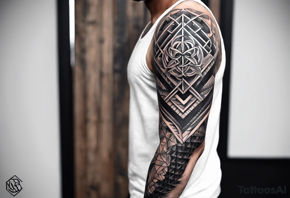 angel chest tattoos for men 0035