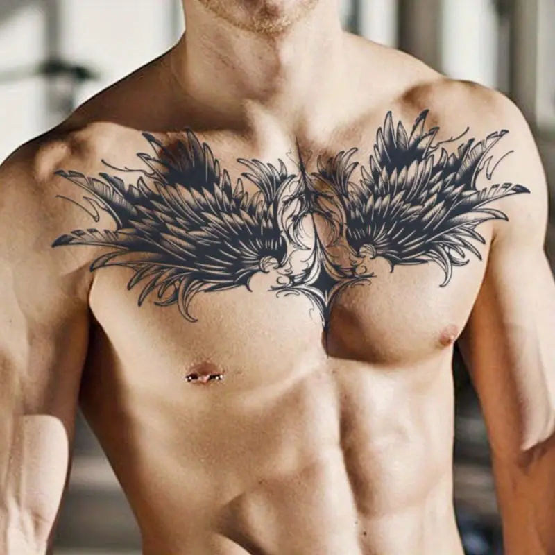 Angel Demon tattoos for men 0013