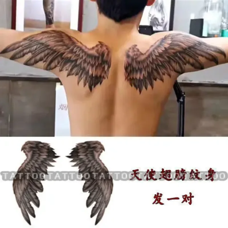 Angel Demon tattoos for men 0017