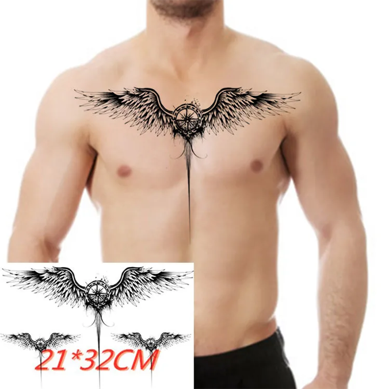 Angel Demon tattoos for men 0020