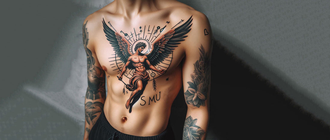 Angel Demon tattoos for men 0057