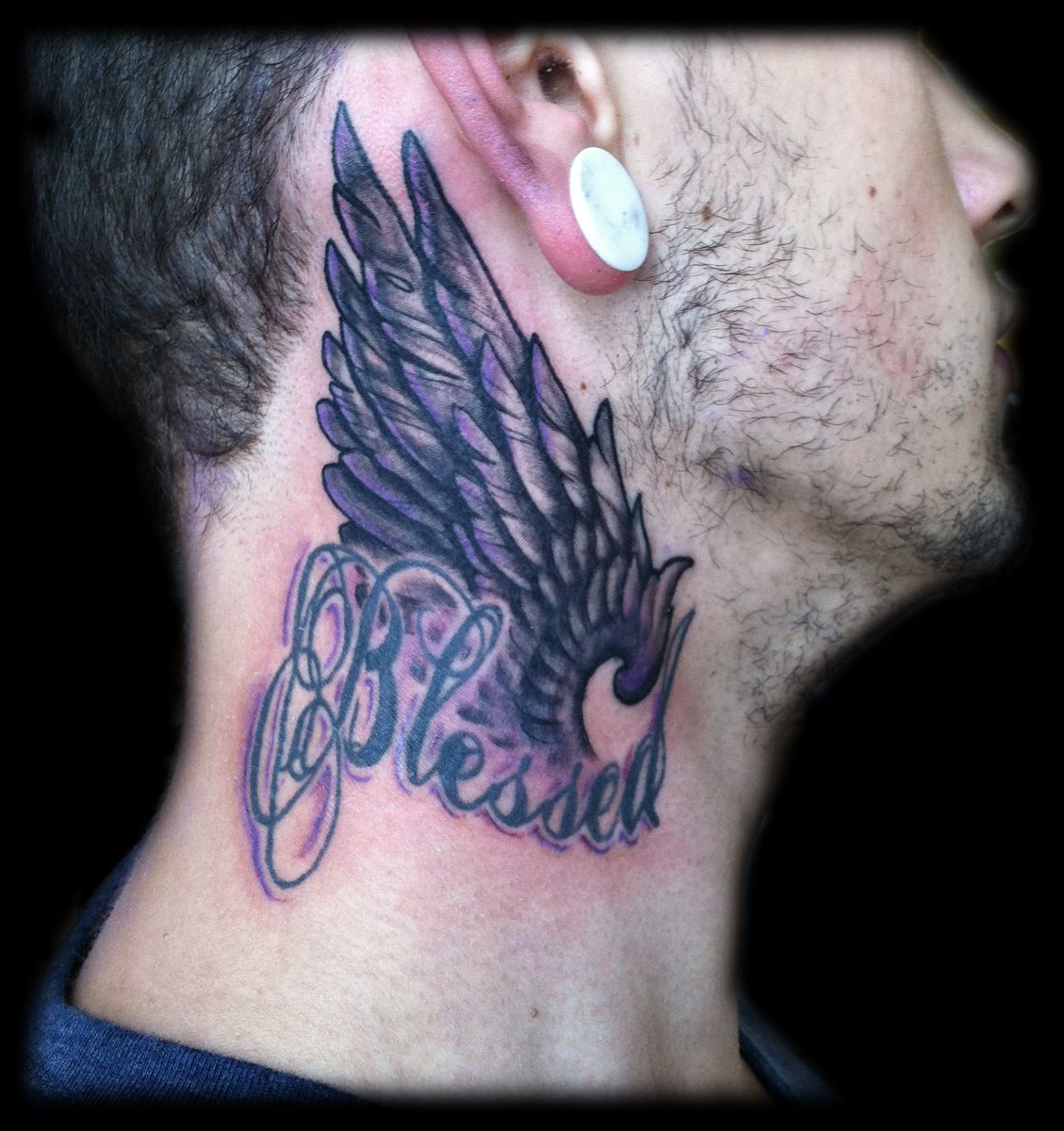 angel neck tattoos for men 0046