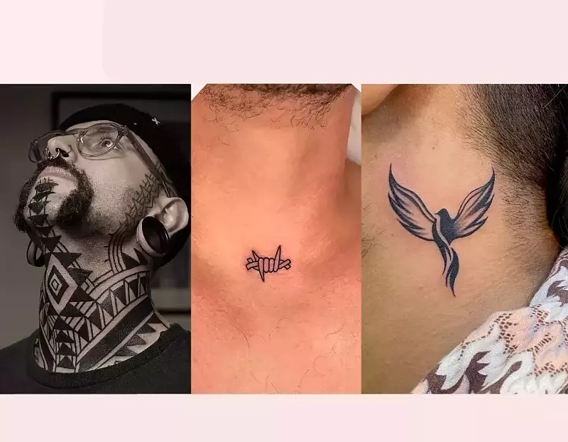 angel neck tattoos for men 0051