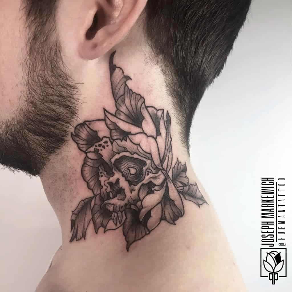 angel neck tattoos for men 0055