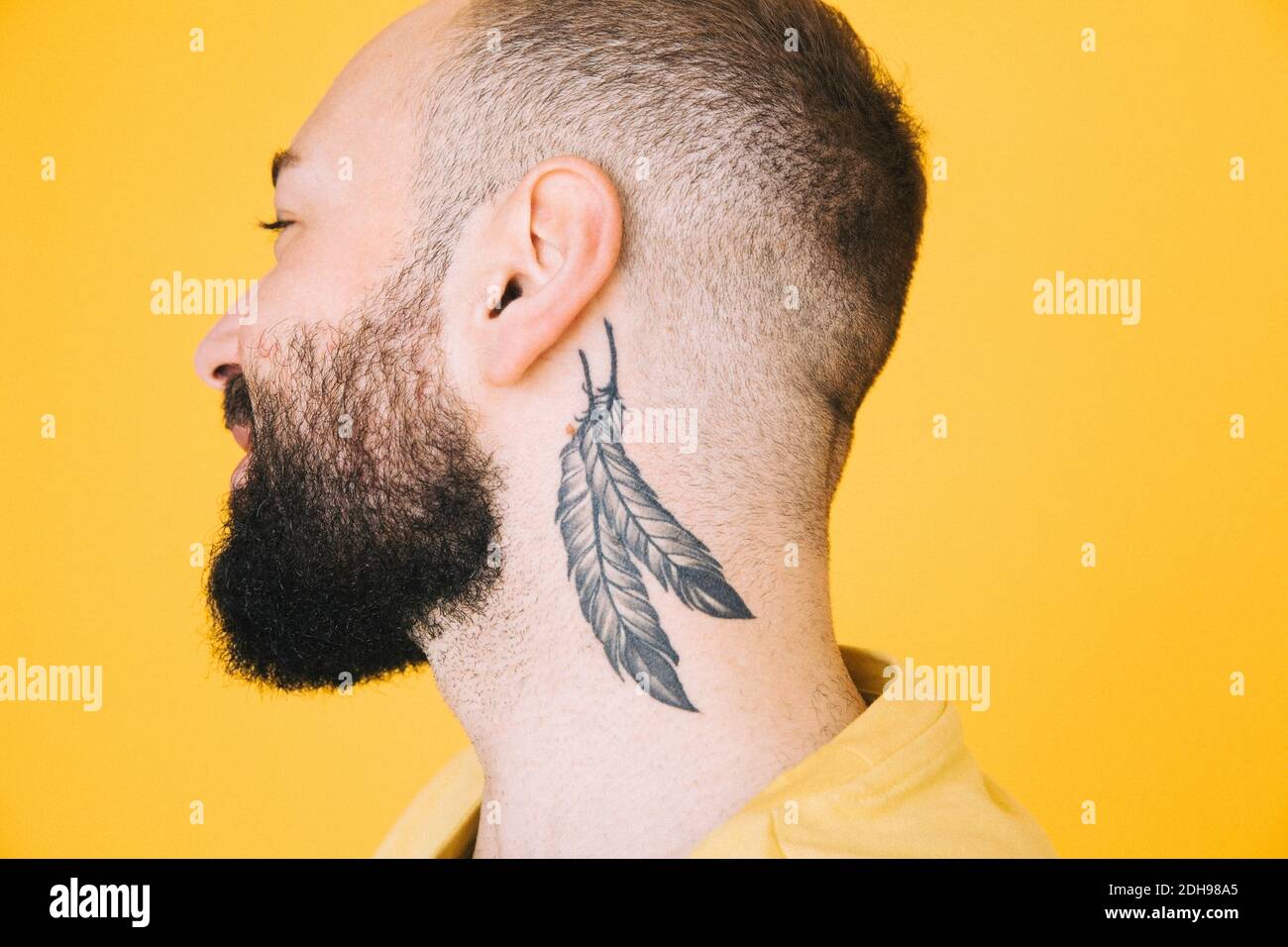 angel neck tattoos for men 0068