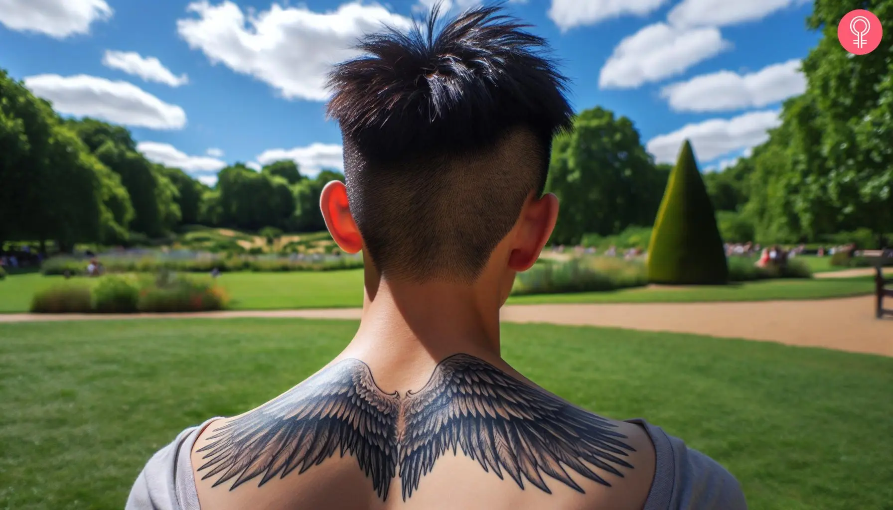 angel neck tattoos for men 0079