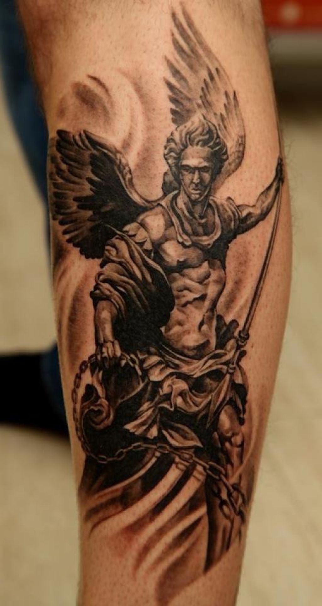 angel tattoos for men