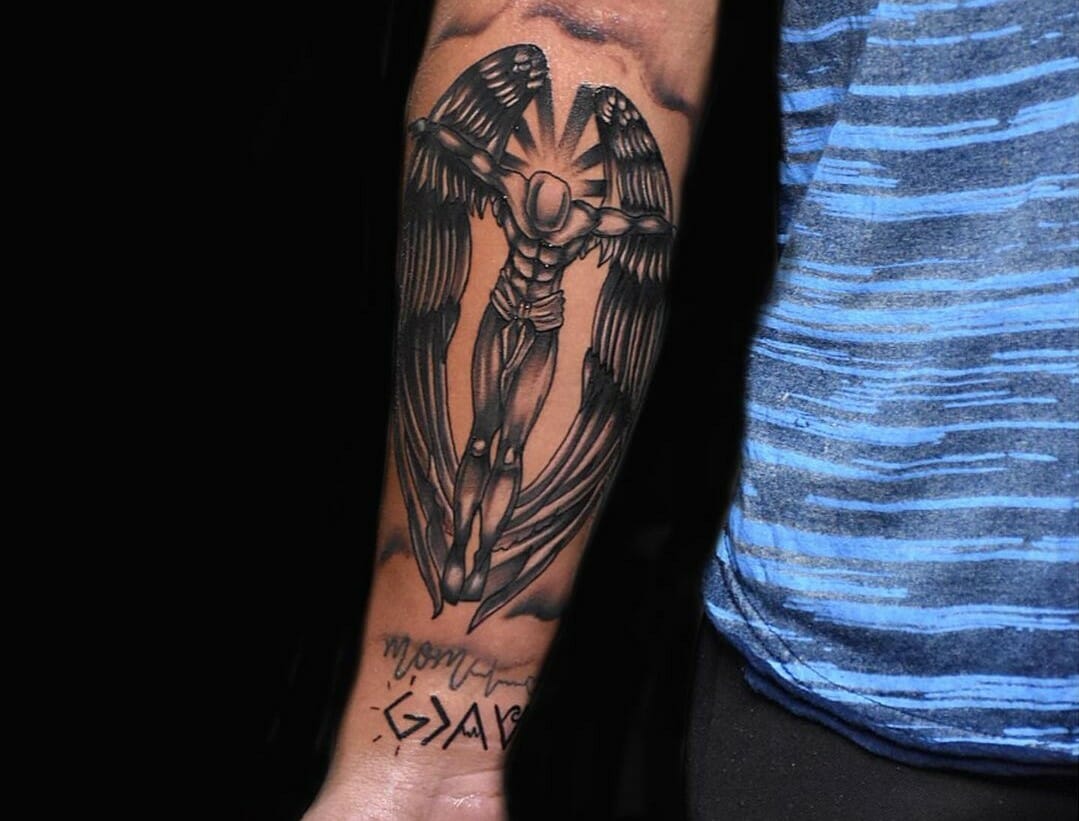 angel tattoos for men 0021