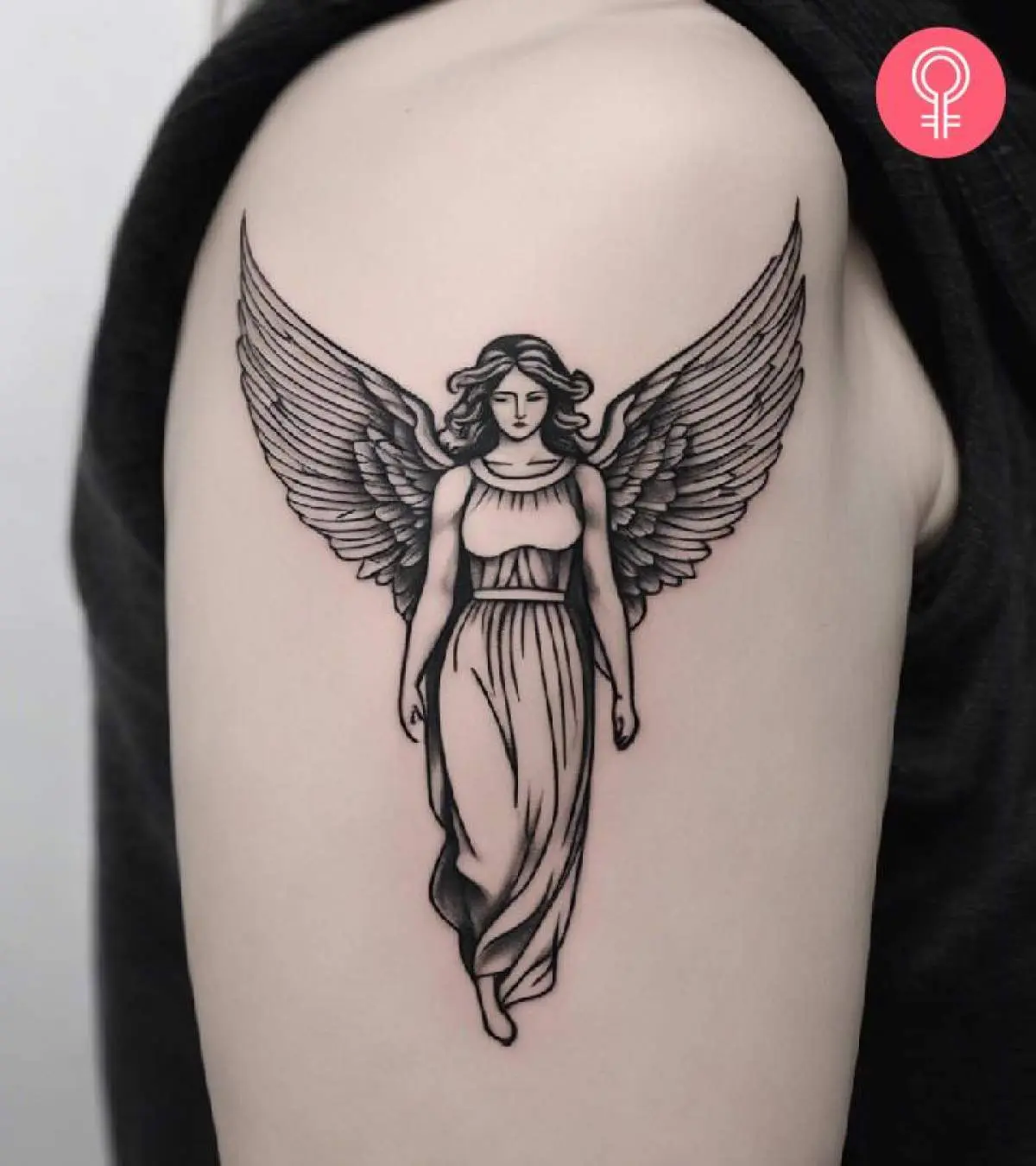 angel tattoos for men 0027