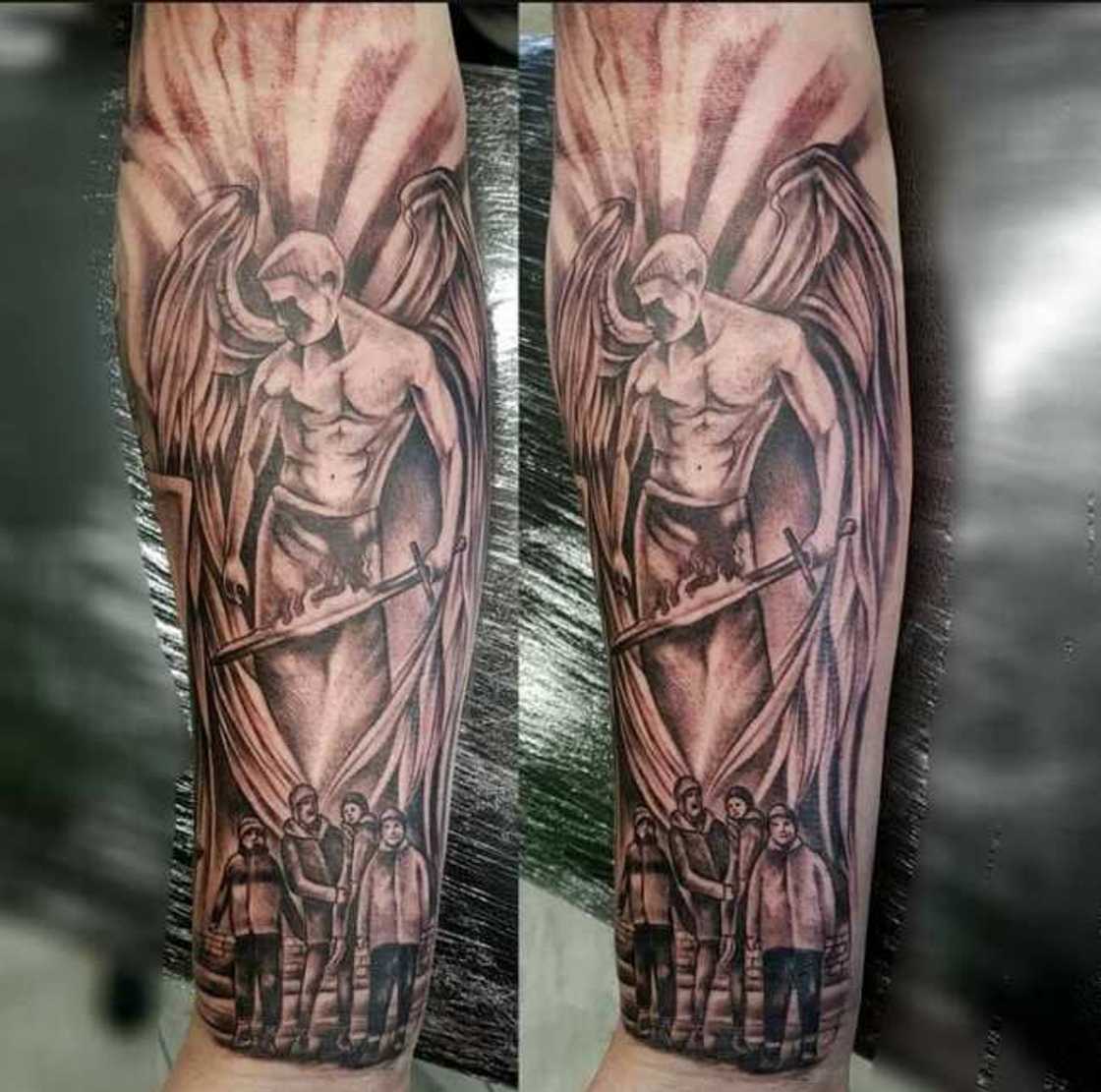 angel tattoos for men 0036