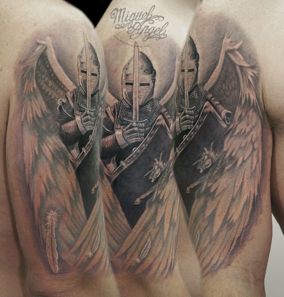 angel tattoos for men 0041