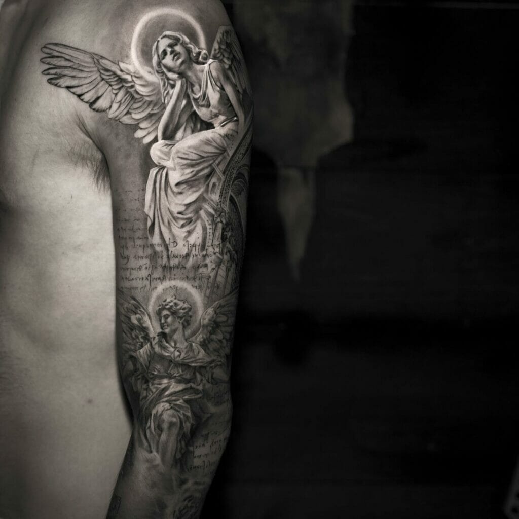 angel tattoos for men 0063