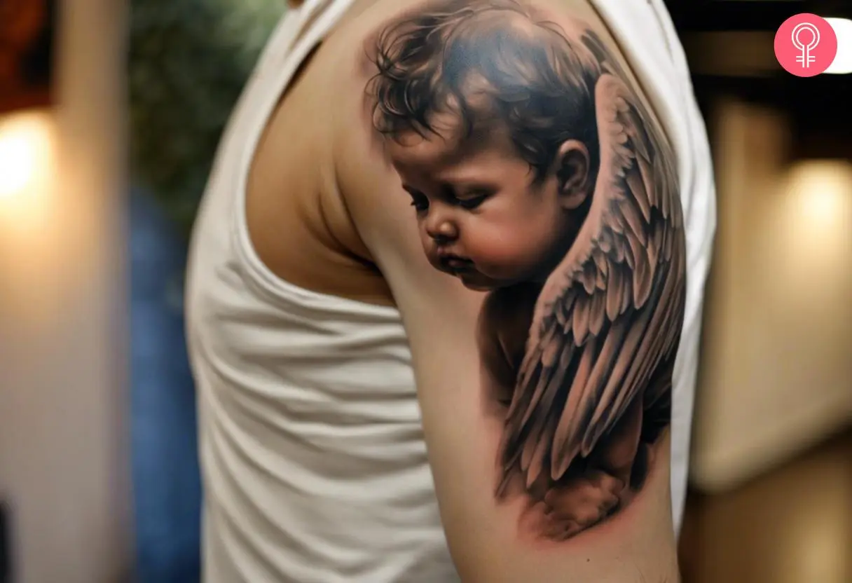 angel tattoos for men 0065