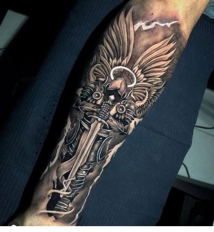 angel tattoos for men 0094