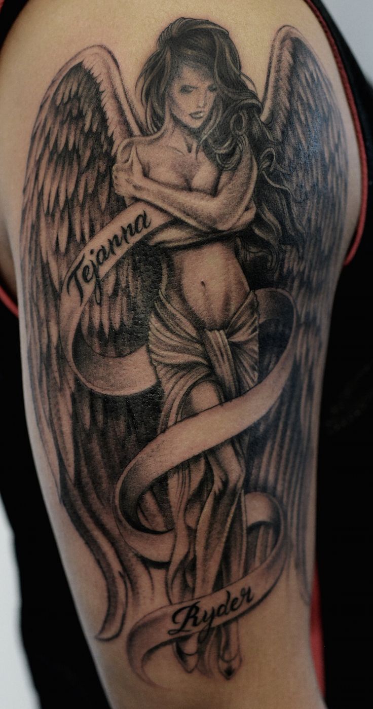 angel tattoos for men 0095