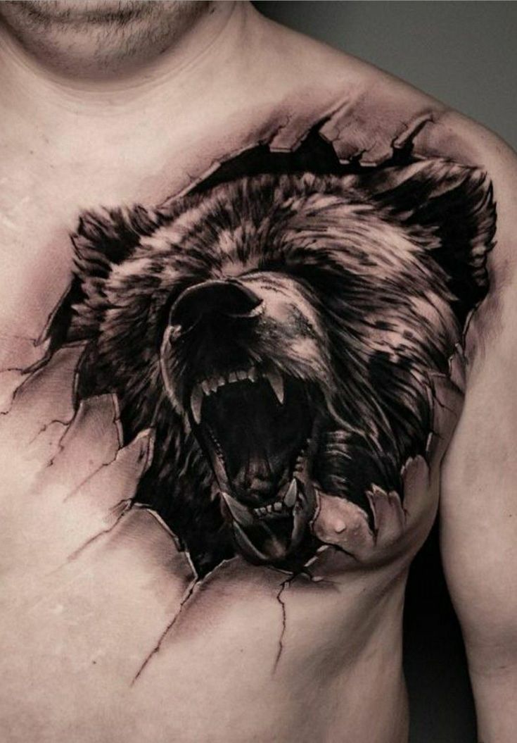 angry tattoos for men 0027