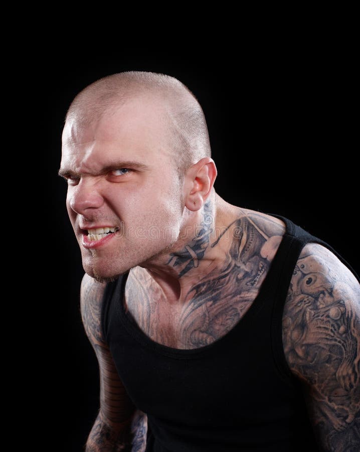 angry tattoos for men 0028