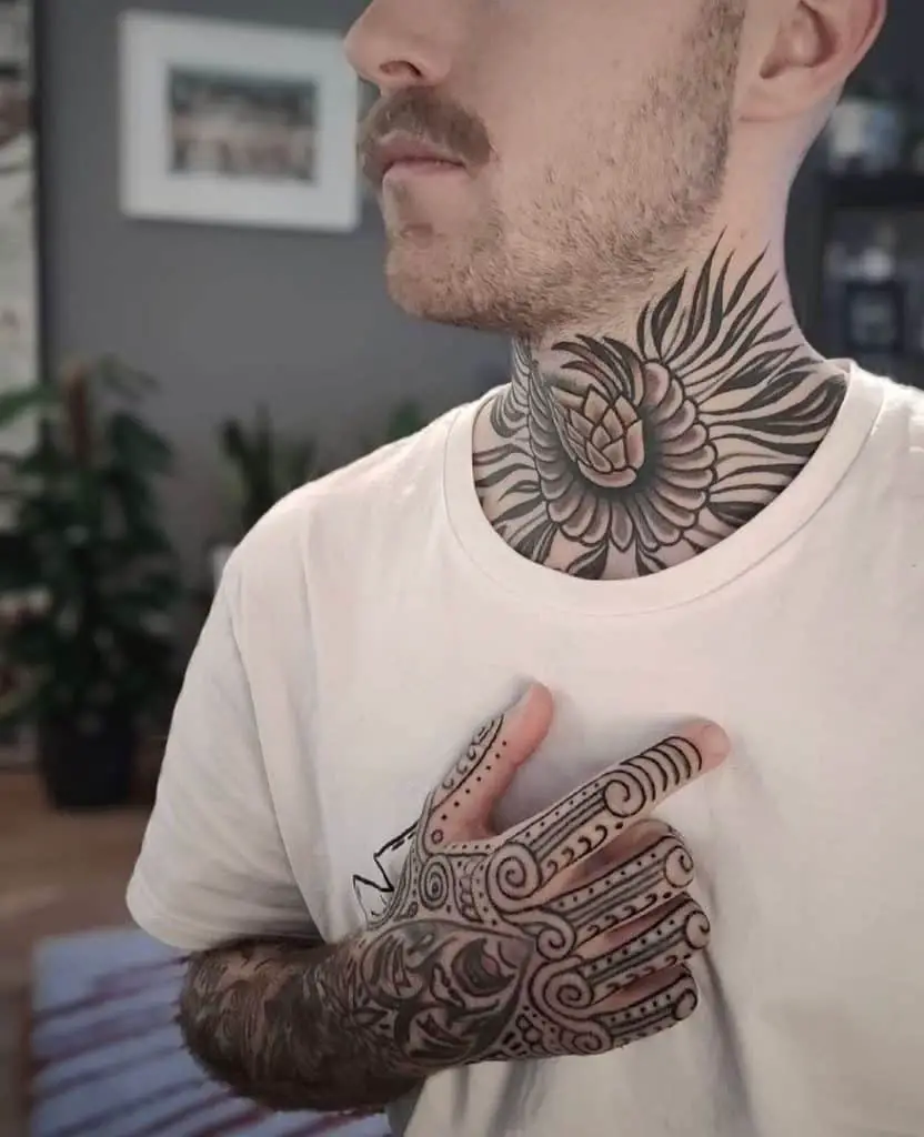 angry tattoos for men 0075