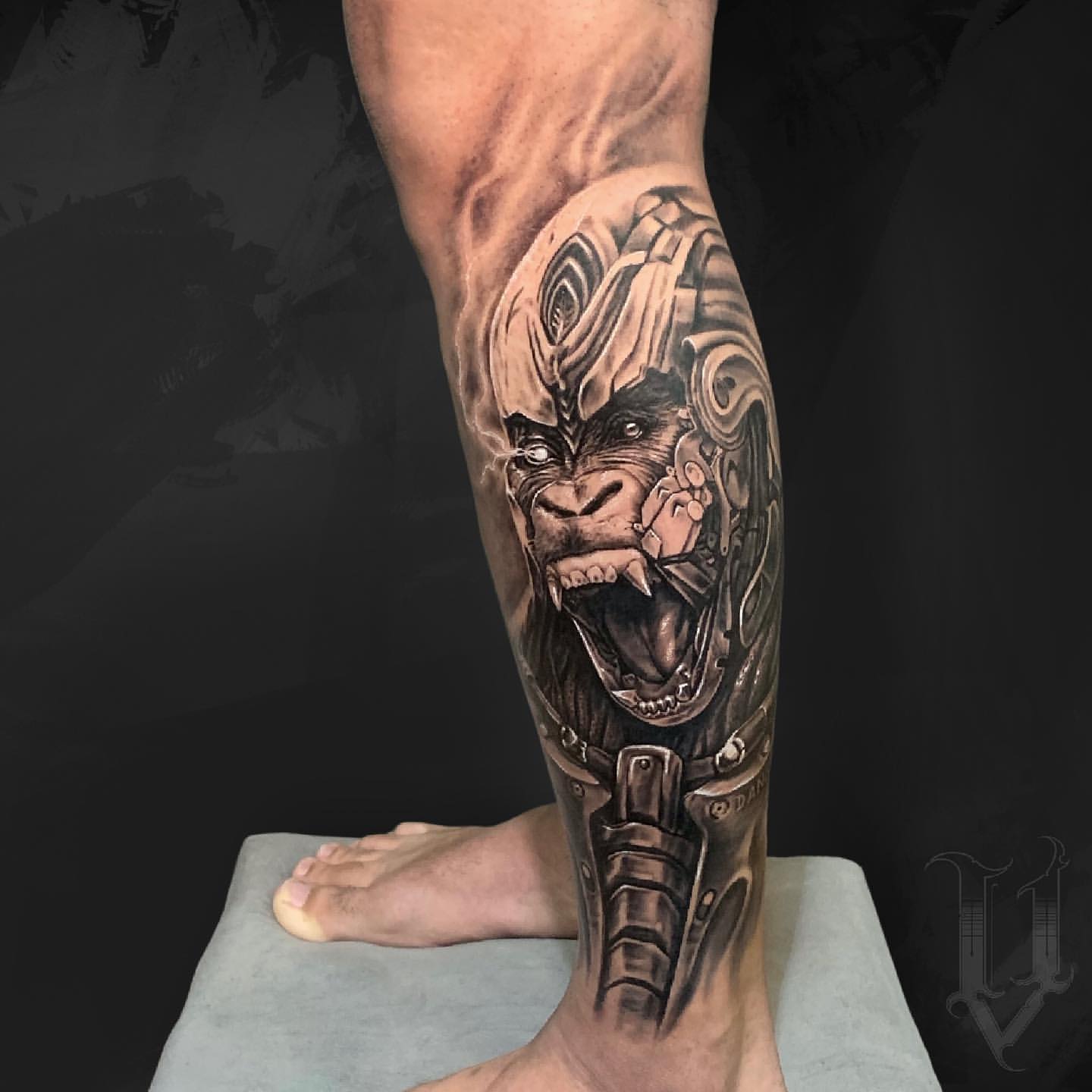 angry tattoos for men 0086