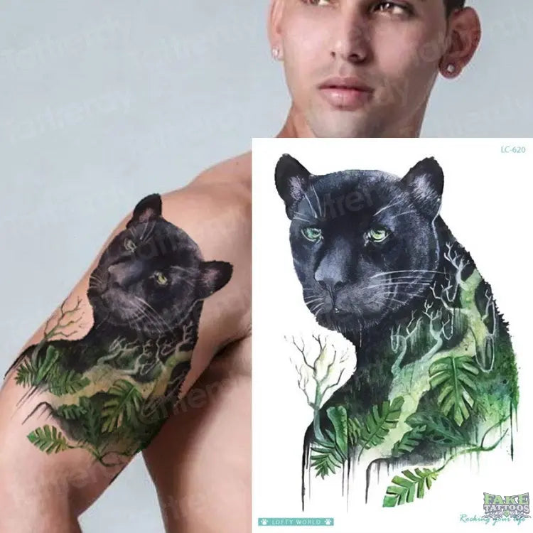 animal sleeve tattoos for men 0020