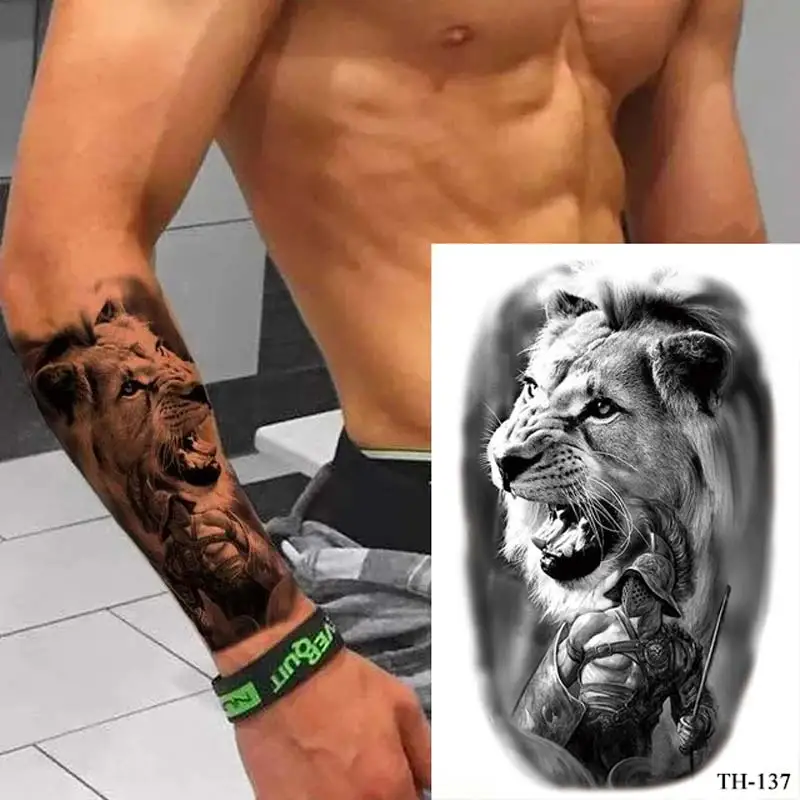 animal sleeve tattoos for men 0029