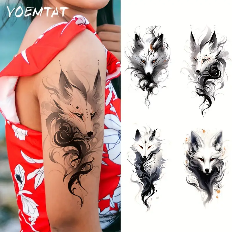 animal sleeve tattoos for men 0031