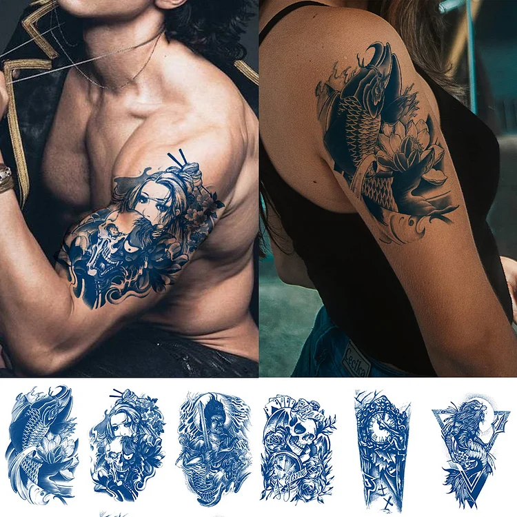 animal sleeve tattoos for men 0033