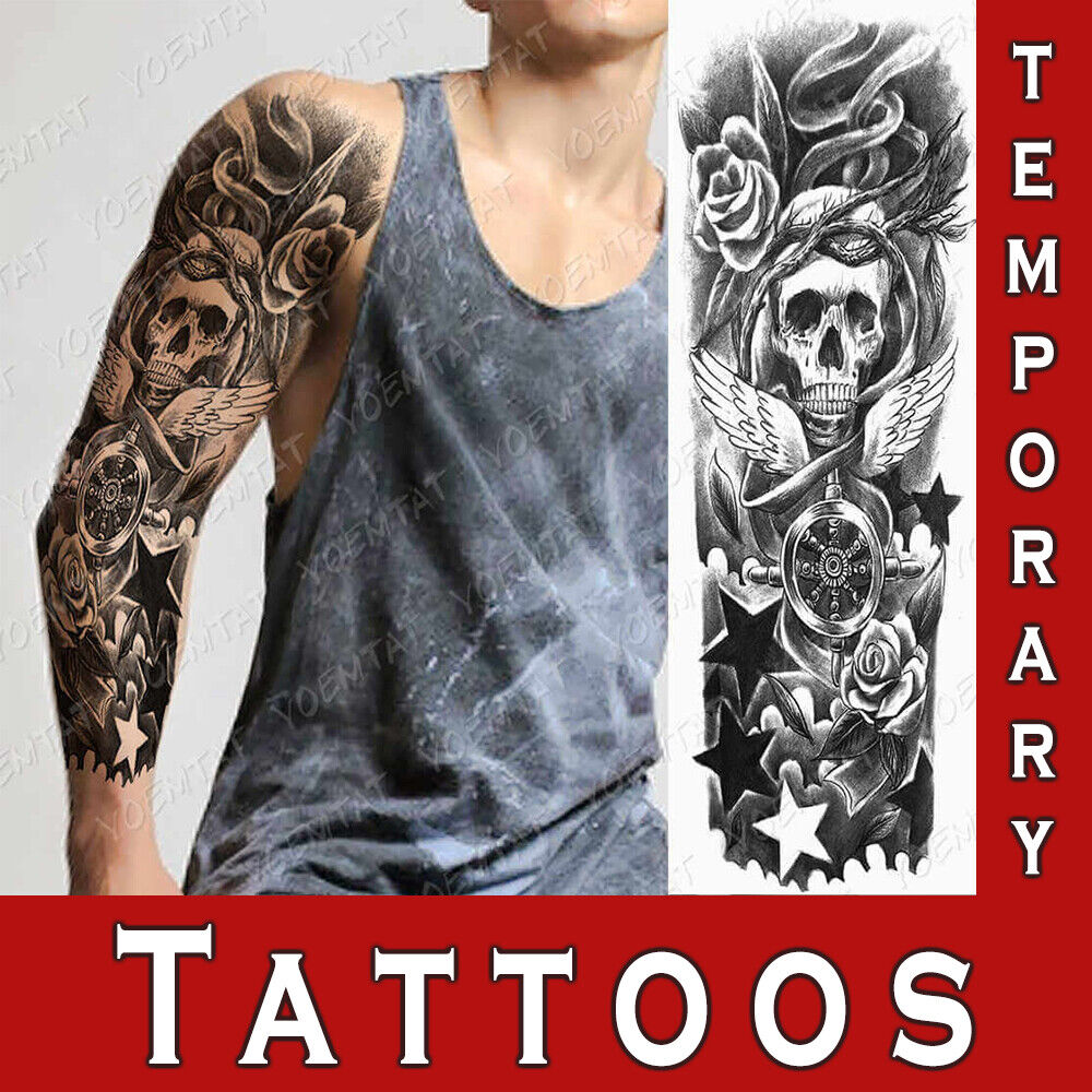 animal sleeve tattoos for men 0036