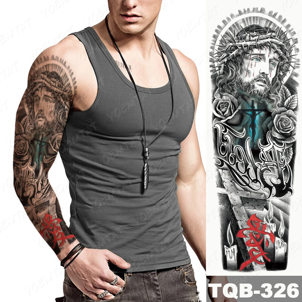 animal sleeve tattoos for men 0041