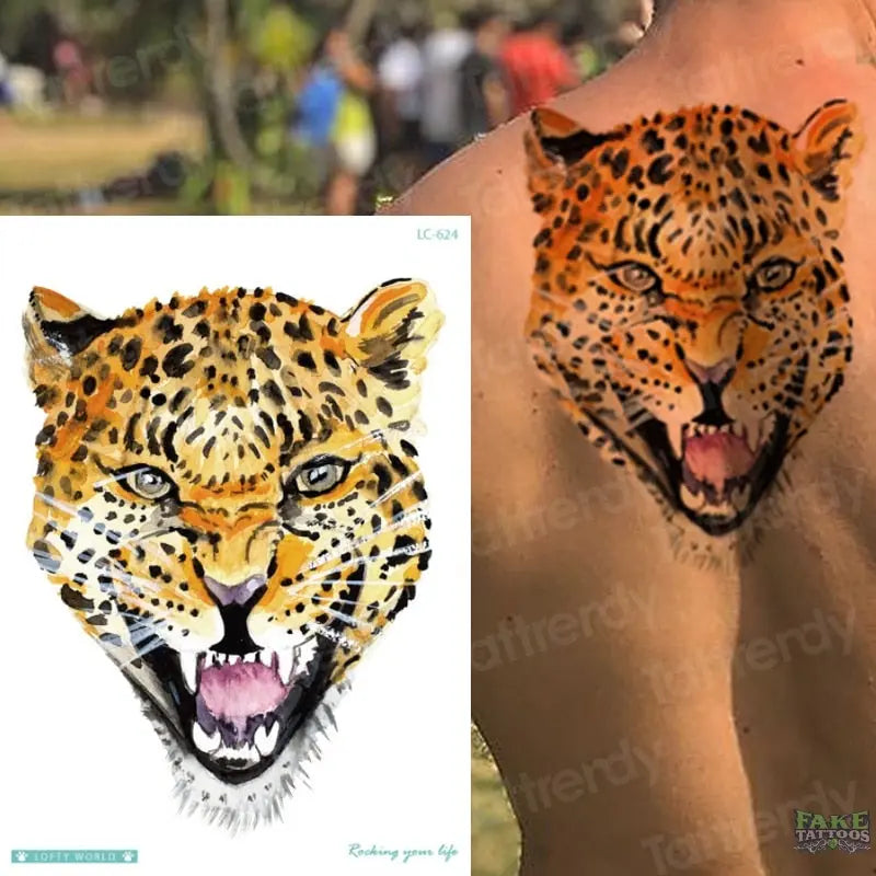 animal sleeve tattoos for men 0064