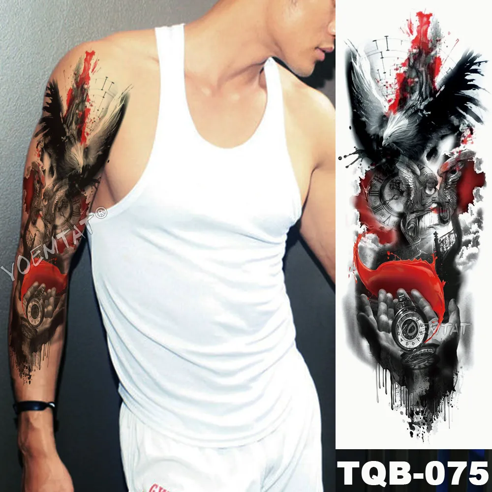 animal sleeve tattoos for men 0070