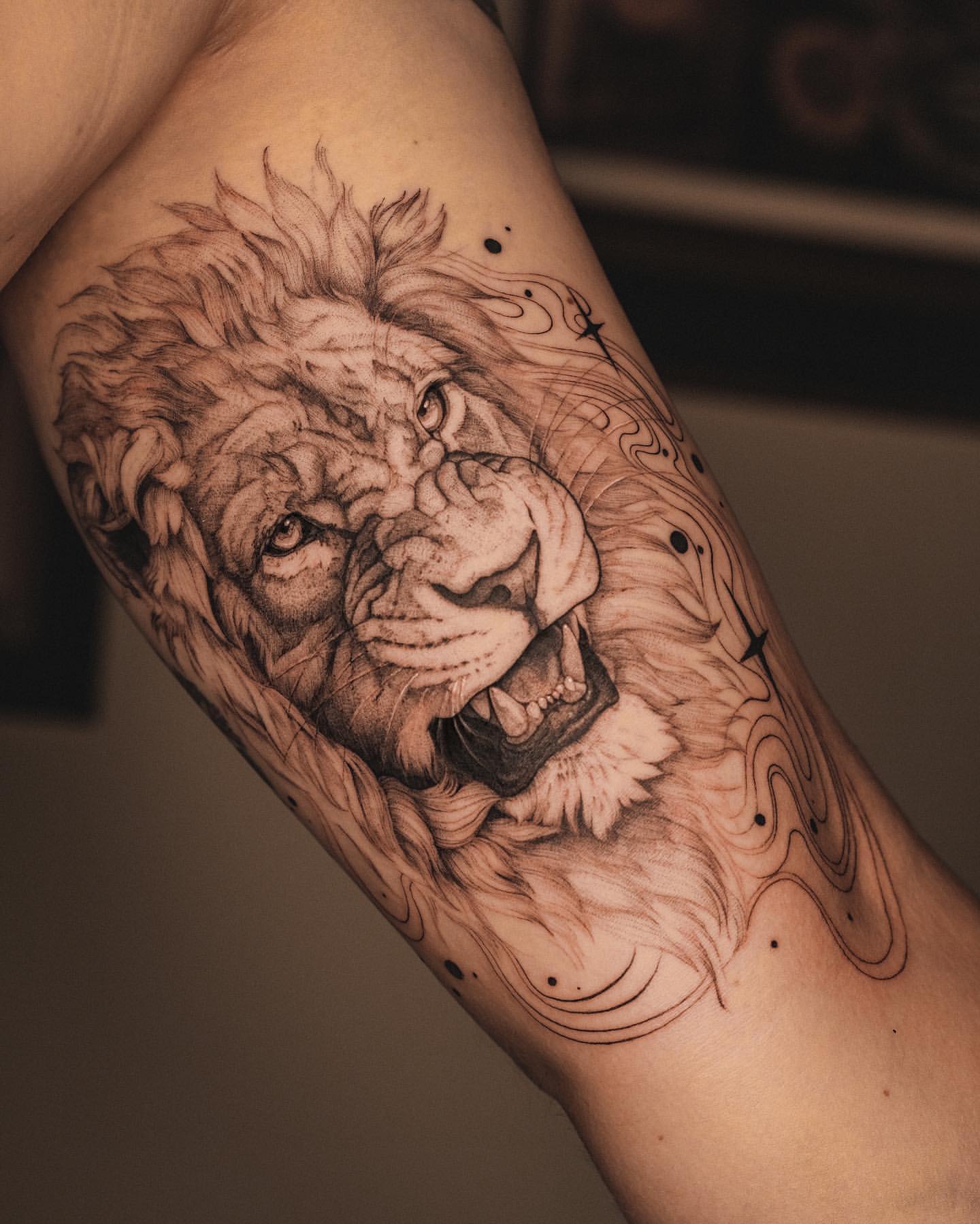 animal sleeve tattoos for men 0094