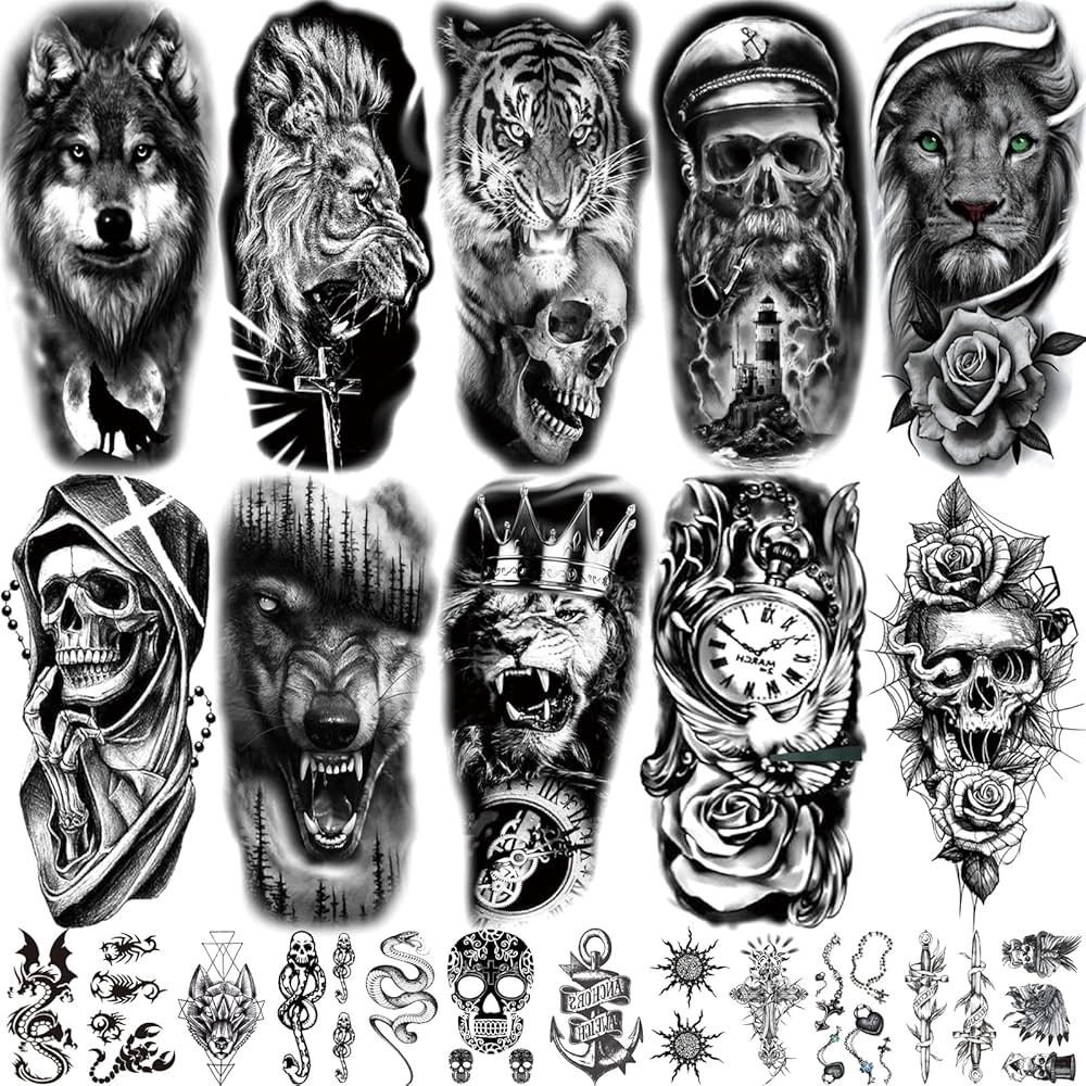 animal tattoos for men 0010