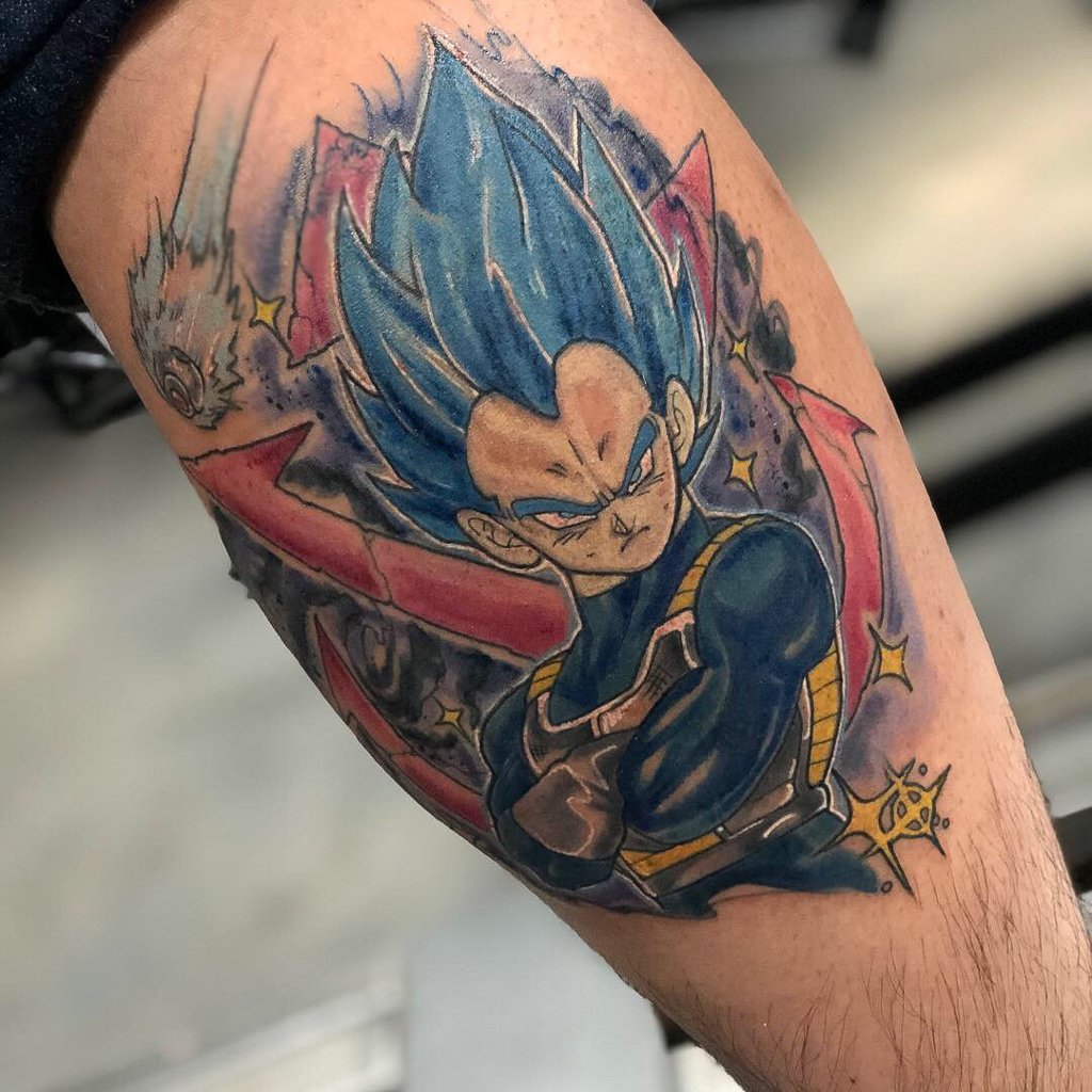 anime character tattoos for men