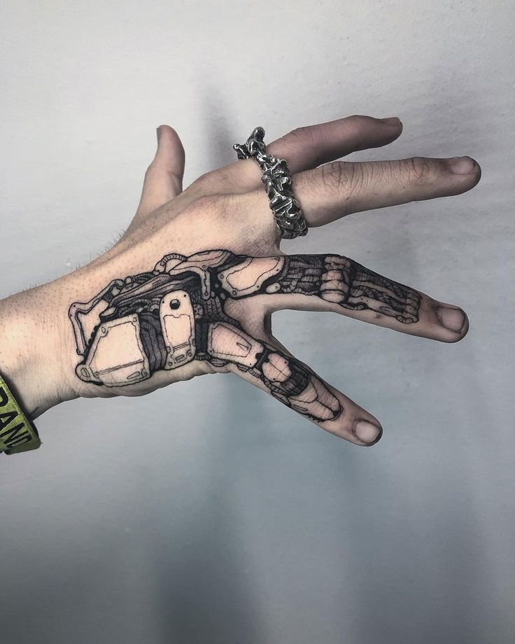 anime hand tattoos for men meanings