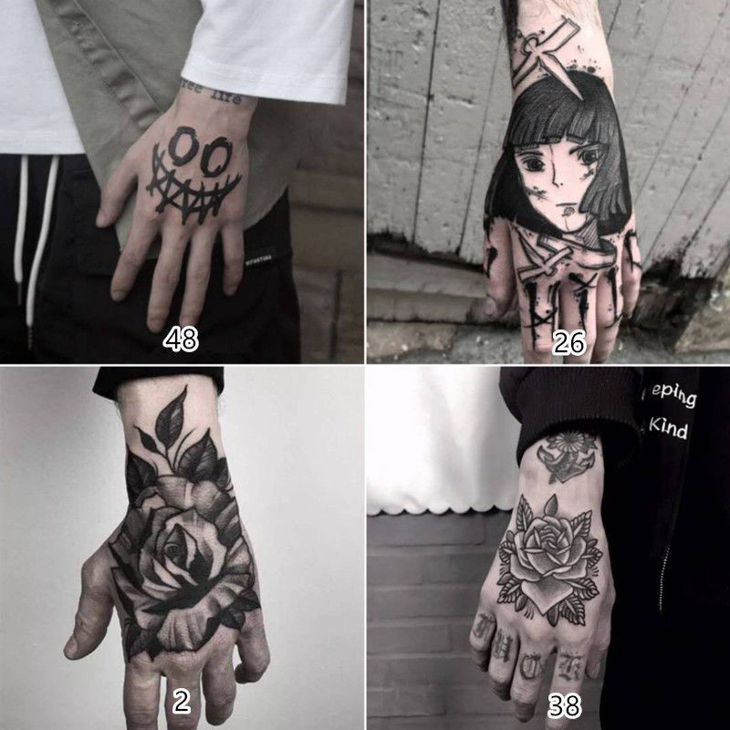 anime hand tattoos for men 0014