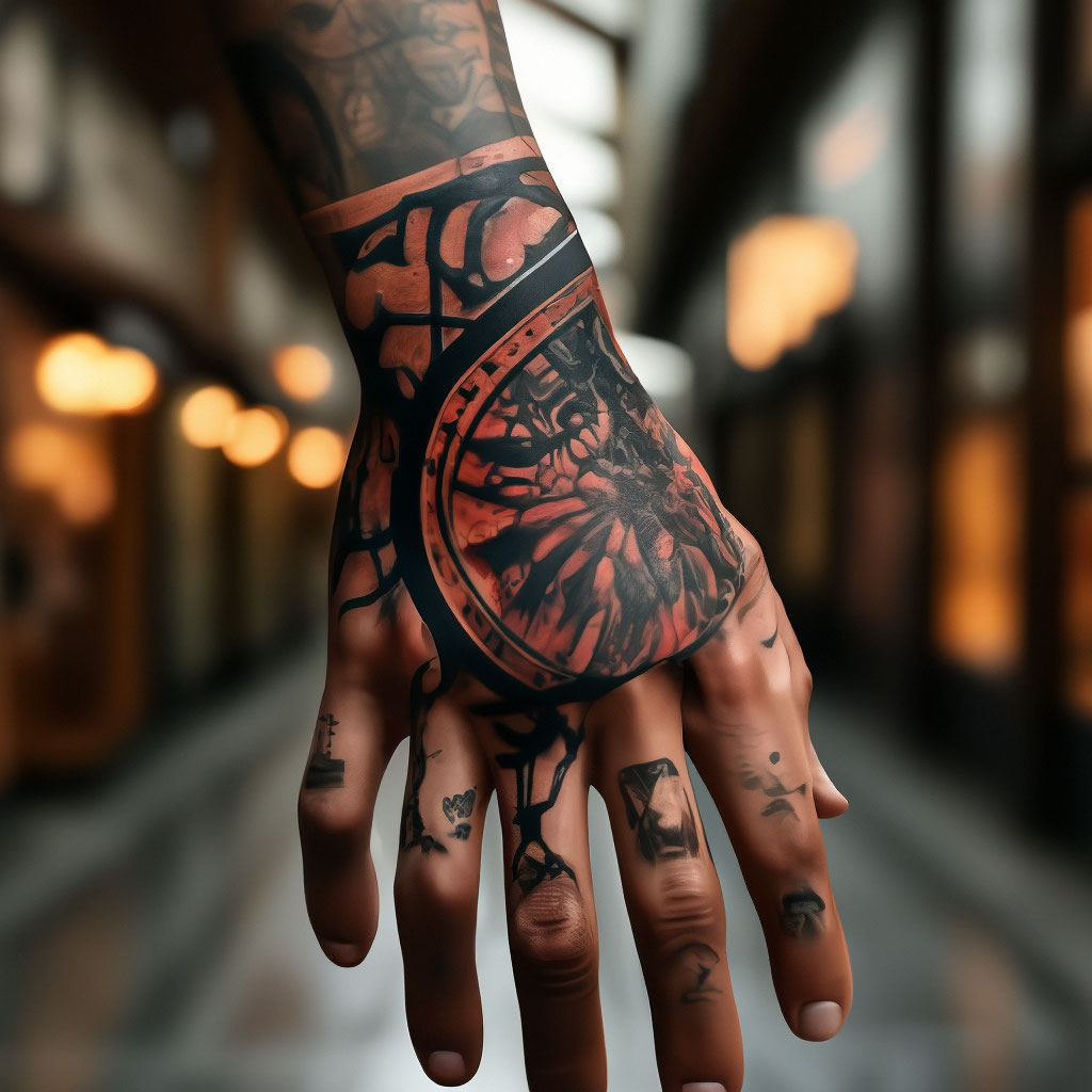 anime hand tattoos for men 0026