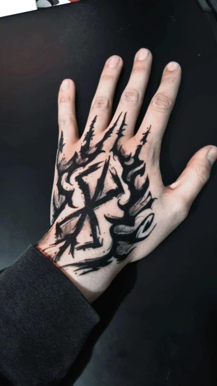 anime hand tattoos for men 0033