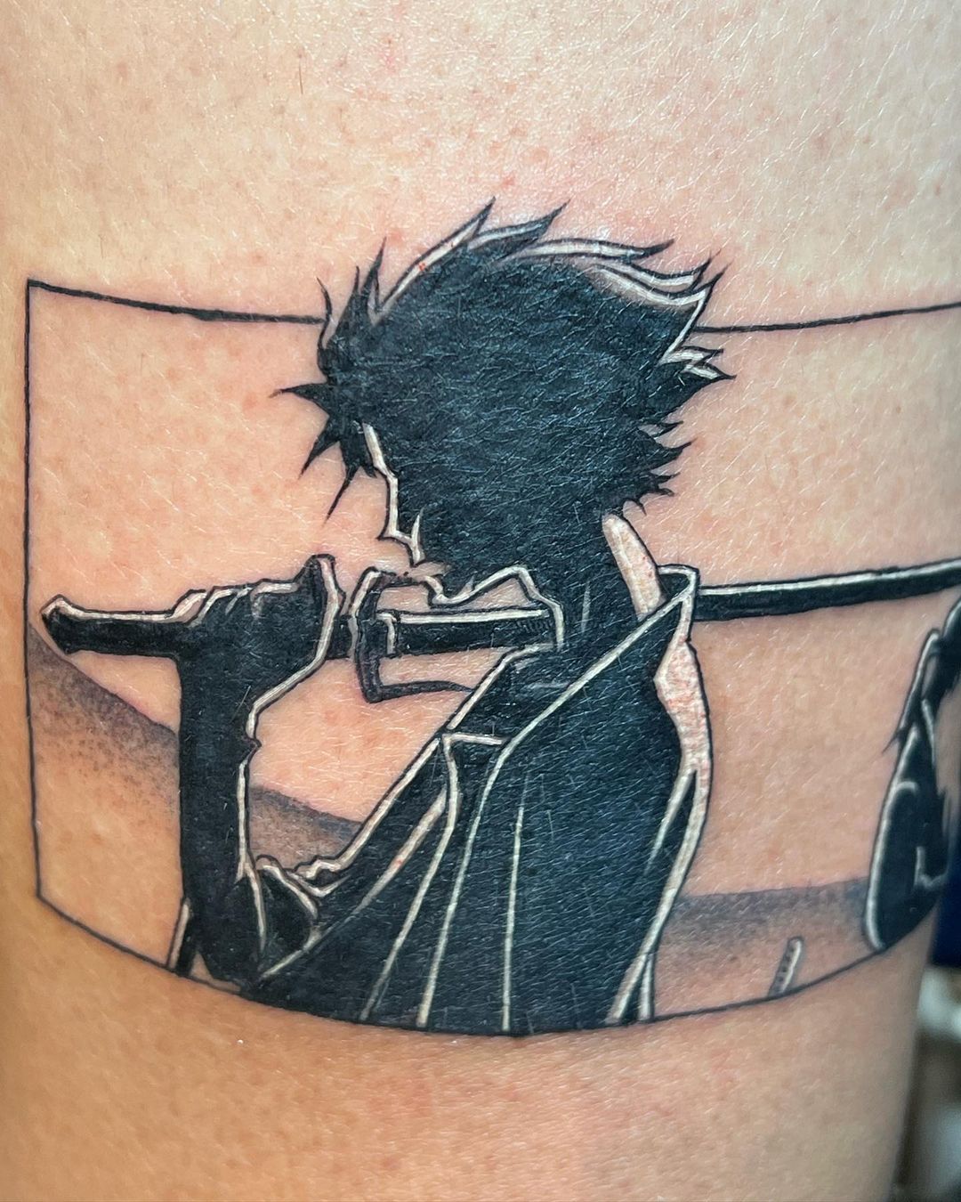 anime tattoos for men inspiration