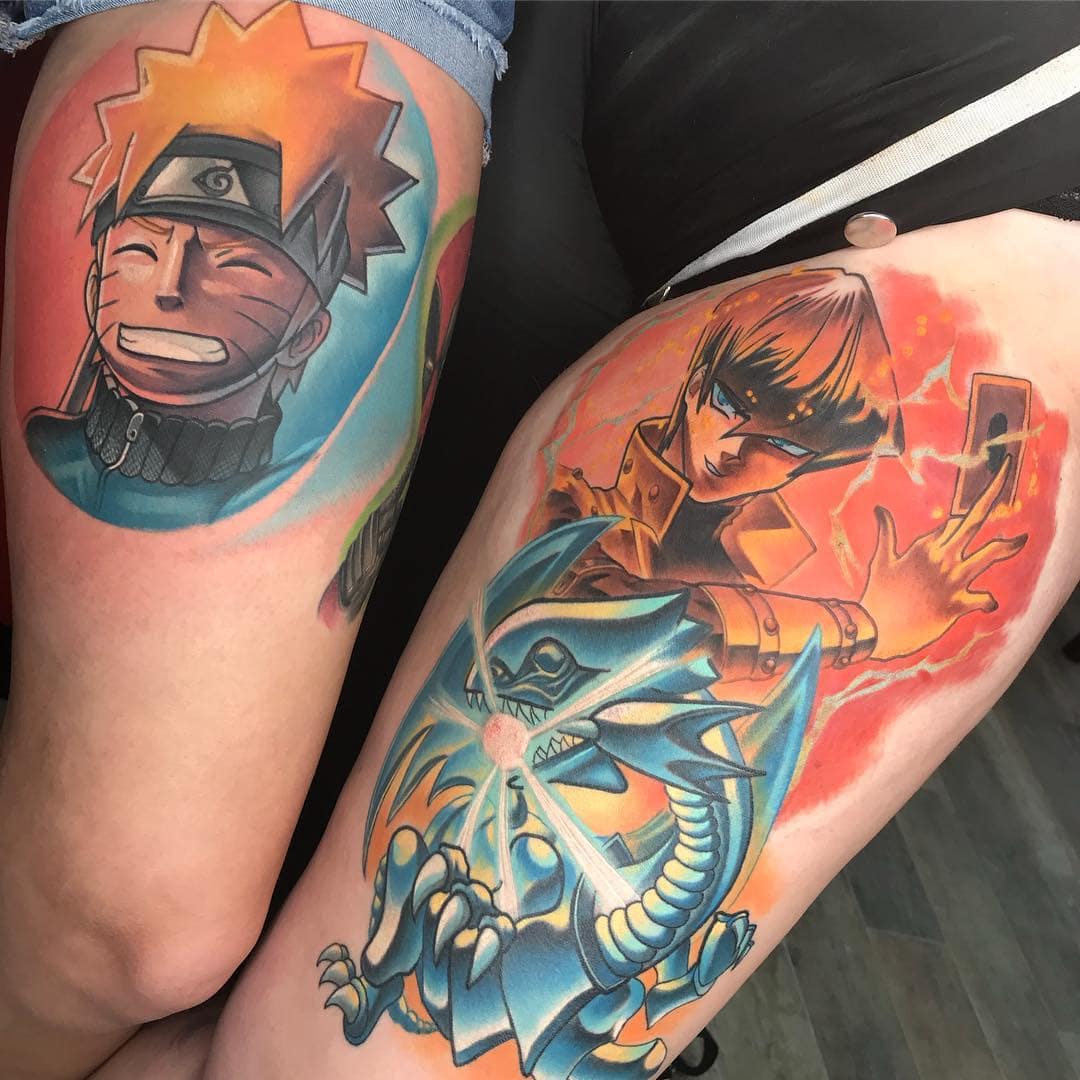 anime tattoos for men 0037