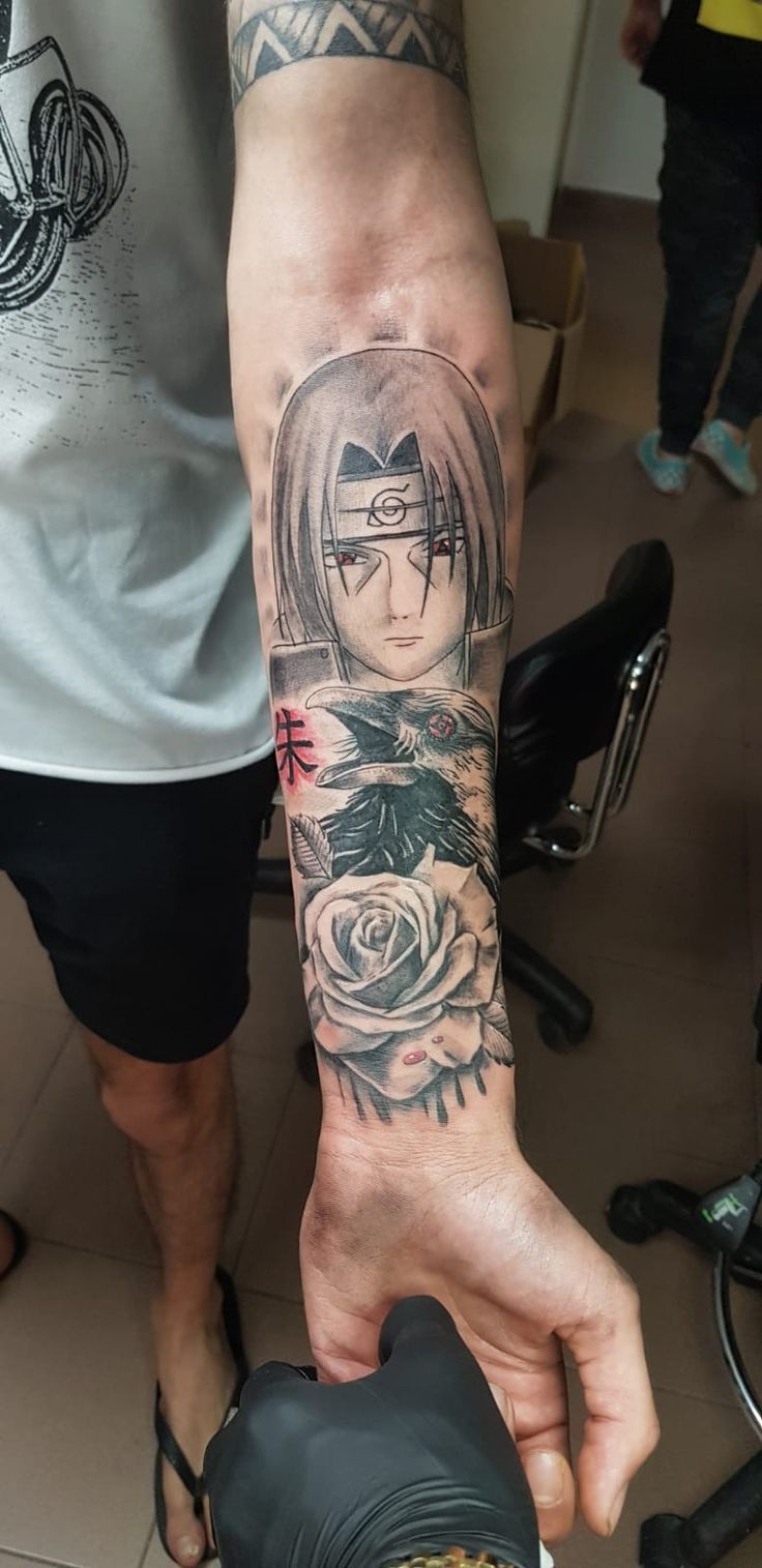 anime tattoos for men 0044