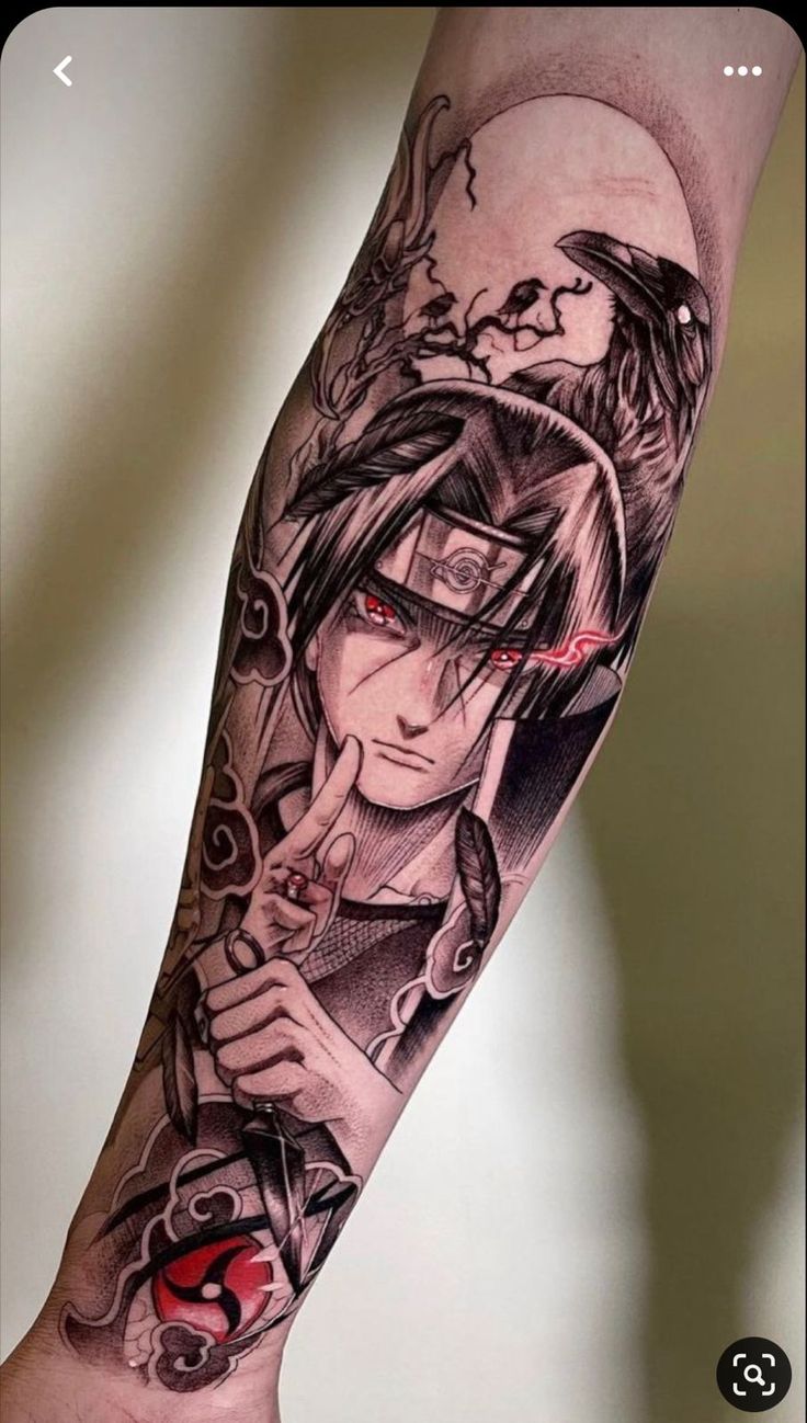 anime tattoos for men 0093