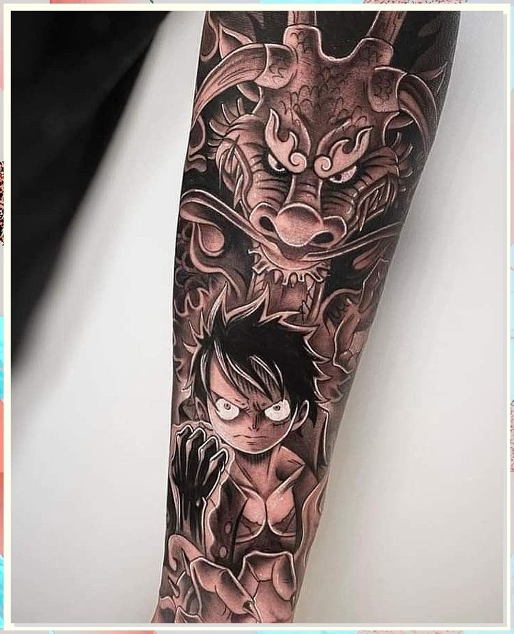 anime tattoos for men 0098