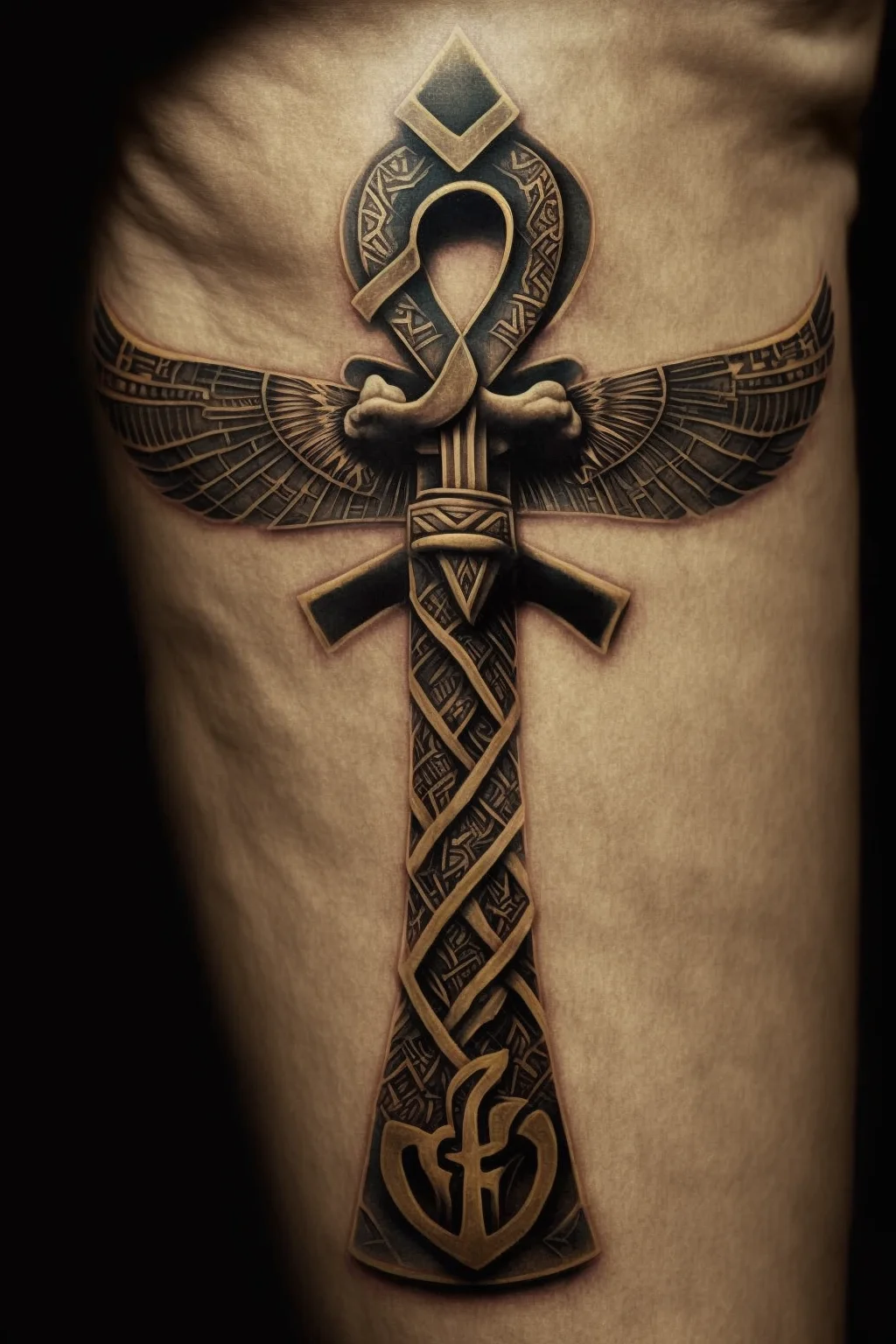 ankh tattoos for men 0040