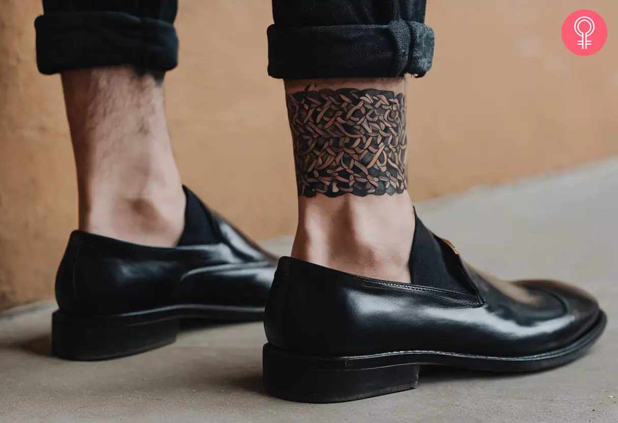 ankle tattoos for men 0088