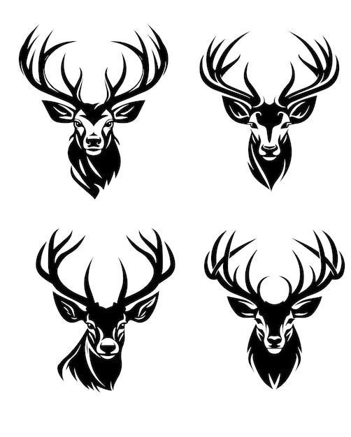 antler tattoo ideas for men