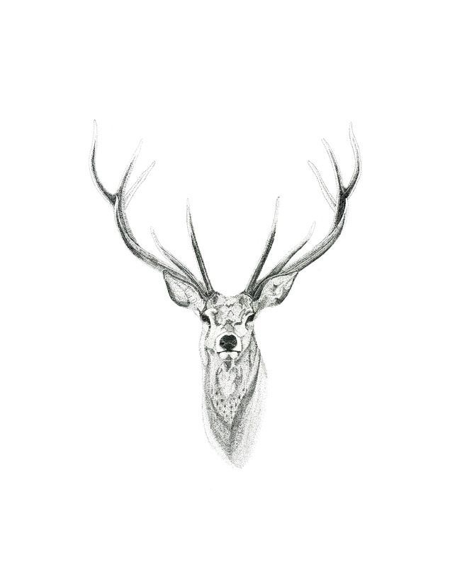 antler tattoos for men 0015