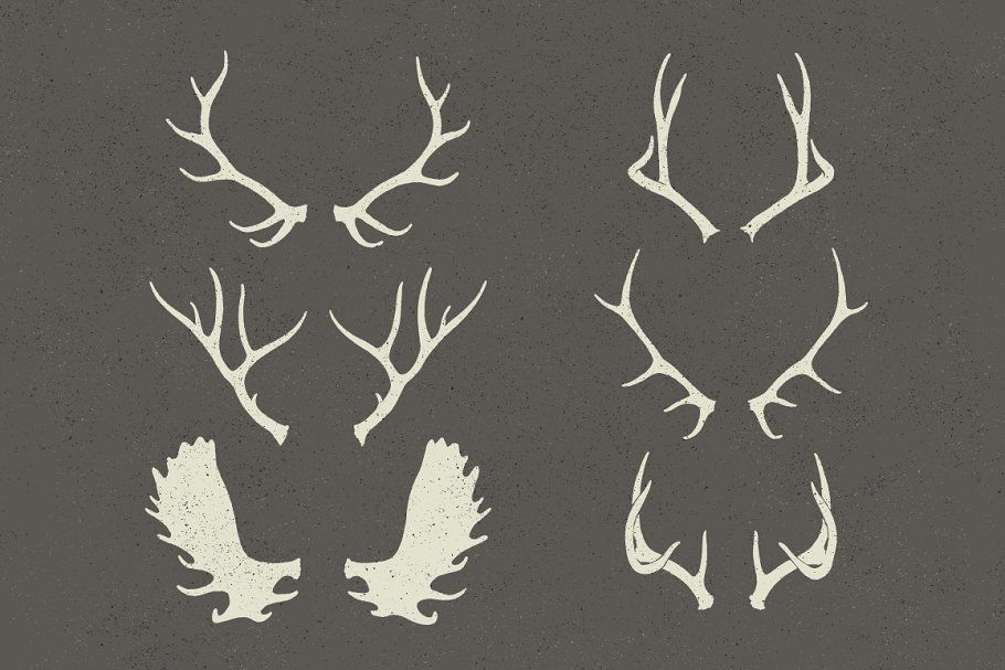 antler tattoos for men 0042